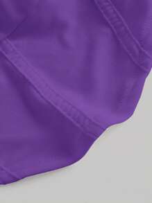 SHEIN MOD Solid Ruched Mesh Cami Top