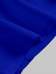 SHEIN MOD 素色緊身吊帶 - 寶藍色 - 查看 4