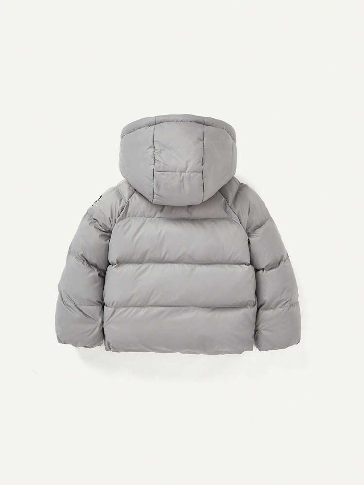 Baby Boy Zip Up Hooded Padded Coat