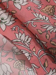 DAZY 印花開門襟和服罩衫 - 彩色 - 查看 9