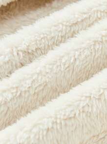 Cozy Pixies 女嬰拉鏈開襟衍縫飛行員夾克 - 杏色 - 查看 7