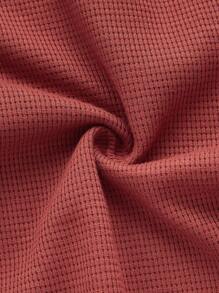 SHEIN Maternity Drop Shoulder Button Front Coat