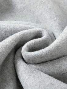 Chillumni 男士星星印花口袋连帽衫，灰色图案连帽衫，星星连帽衫，男士连帽衫