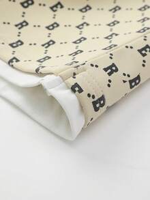 Hombres Shorts con camiseta con estampado - Albaricoque - Ver 4