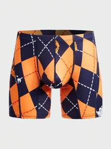 Men Halloween Geo Print Boxer Brief - Multicolor - View 3