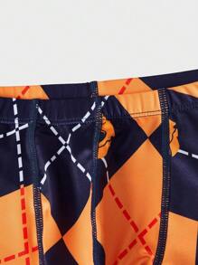 Men Halloween Geo Print Boxer Brief - Multicolor - View 4