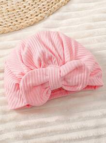 Bebé niña 3 piezas ribete con fruncido Camiseta & 3 piezas Sombrero - Multicolor - Ver 3