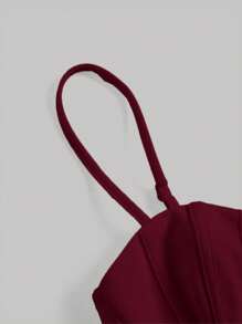 SHEIN MOD Solid Bustier Cami Top