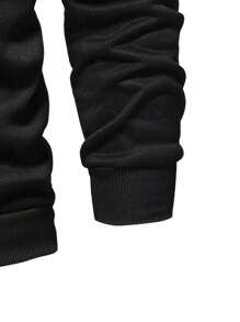 Manfinity Homme Nam 2 Miếng Đồ họa Chữ cái Áo nỉ - Nhiều màu - Xem 8