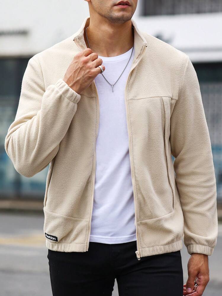 Men Zip Up Jacket