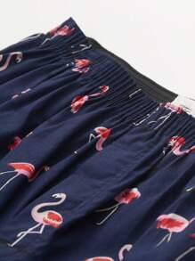 Hombres 3 piezas Calzoncillos boxer tropical & con estampado de flamenco - Multicolor - Ver 3