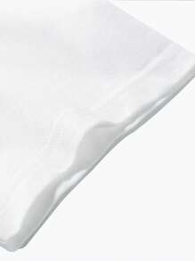 男士鯊魚印花T恤 - 白色 - 查看 5