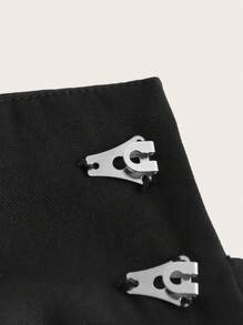 SHEINNeu Pantaloni suit monocolore gamba ampia