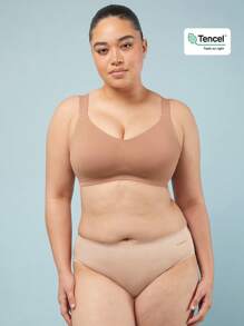 LUVLETTE 3-Pack Mid Rise ™ Modal Briefs Women Underwear Panties Set - Multicolor - View 9