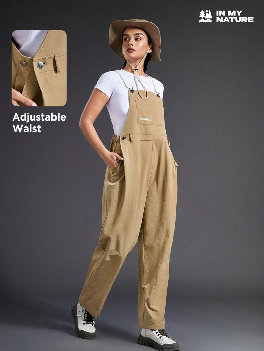 SHEIN In My Nature Women's Urban Outdoor Overalls Suitable For Hiking
