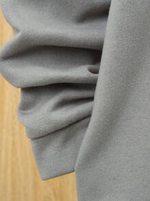 SHEIN Cậu bé Tween Đồ họa Chữ cái Áo Hoodie & Quần thể thao - Nhiều màu - Xem 6