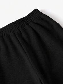 SHEIN EZwear Pantalones De Chándal Para Mujer Con Cintura Elástica