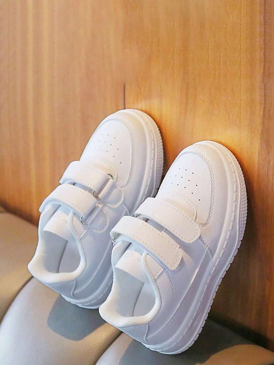 孩子們全季節舒適透氣的戶外運動鞋 - 白色 - 查看 1