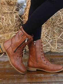 女性時尚戶外靴子