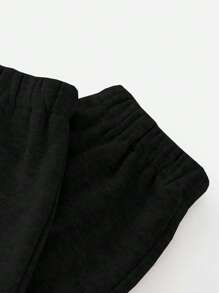 SHEIN EZwear Pantalones De Chándal Para Mujer Con Cintura Elástica