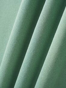 INAWLY Áo nỉ dài tay in hình phi hành gia, thích hợp mặc đi học, tốt nghiệp, làm giáo viên, áo nỉ mùa thu cho nữ. - Màu xanh Bạc hà - Xem 4