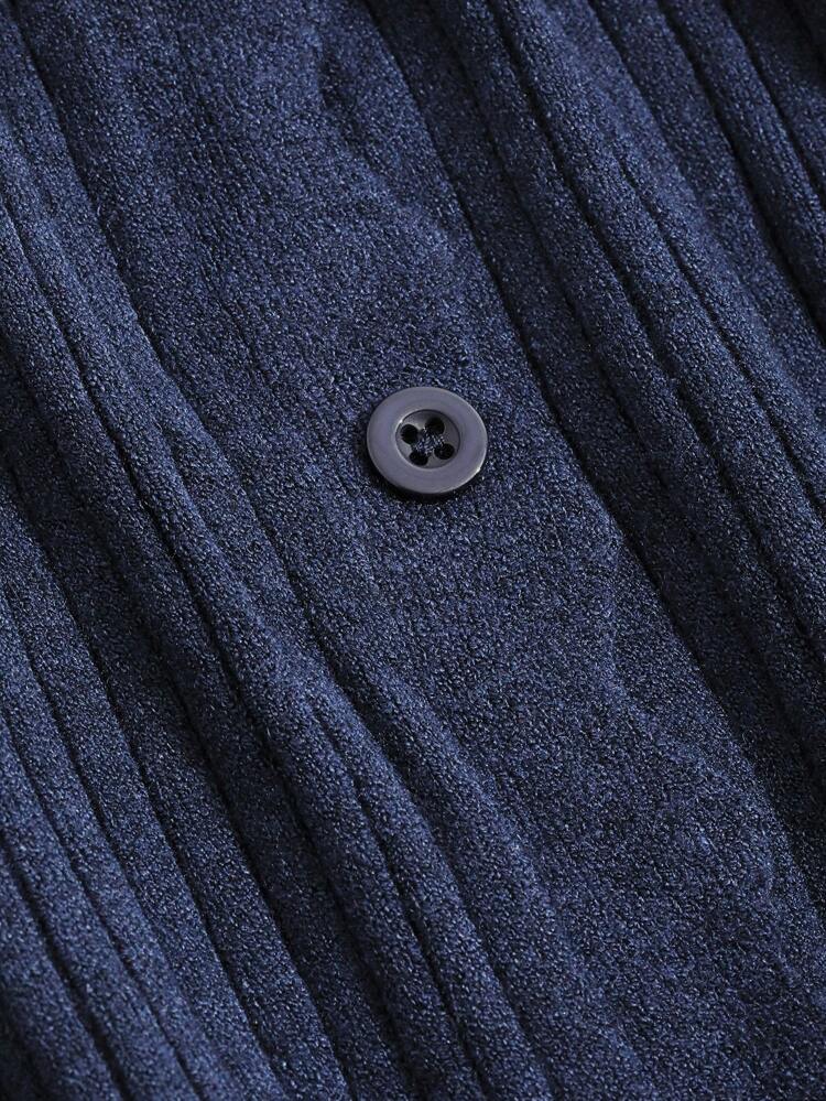 Scallop Trim Button Front Cardigan,Fall Women Clothes