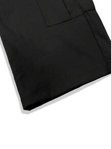 Claim Dot Quần Nam Dây kéo Túi màu trơn Đường phố - màu đen - Xem 6