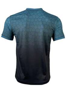 Manfinity Homme 男士幾何印花漸層POLO衫 - 彩色 - 查看 2