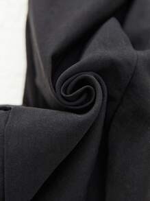 BizChic Pantalones unicolor con bolsillo oblicuo - Negro - Ver 5