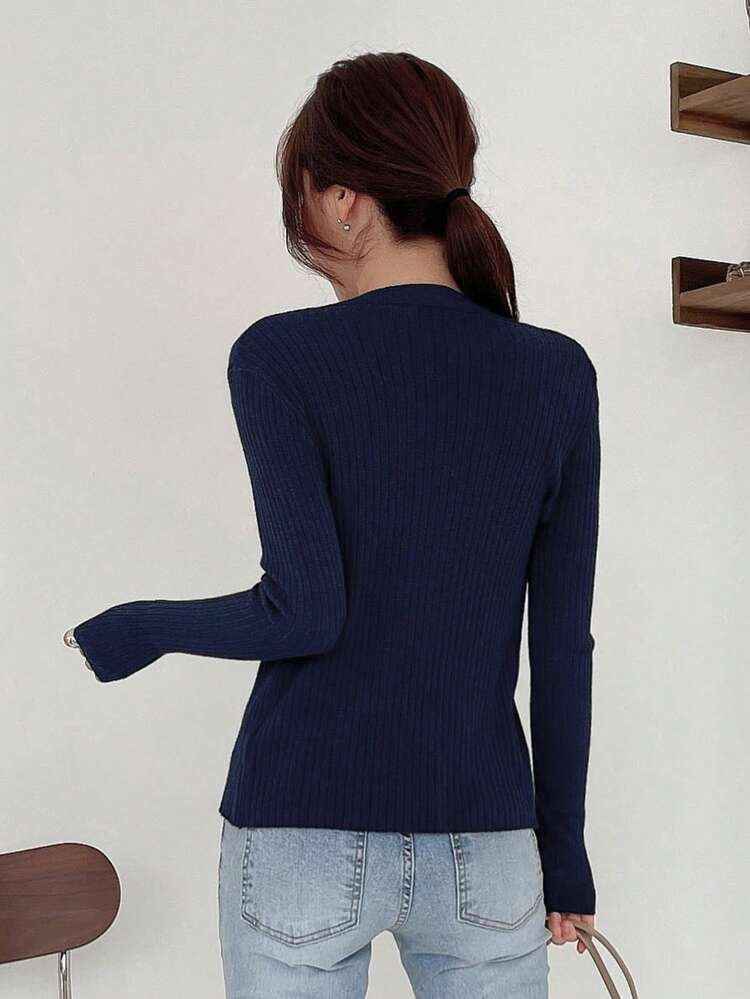 Scallop Trim Button Front Cardigan,Fall Women Clothes