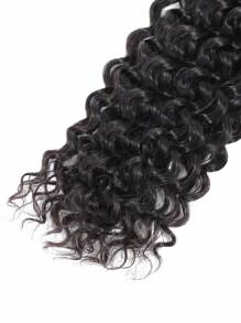 Boho Braids 1PC Crochet Human Hair Bulk For Braiding No Weft Water Wave Virgin Human Hair Extension Natural Black Knotless Braids Hair Extensions - SNatural - View 7