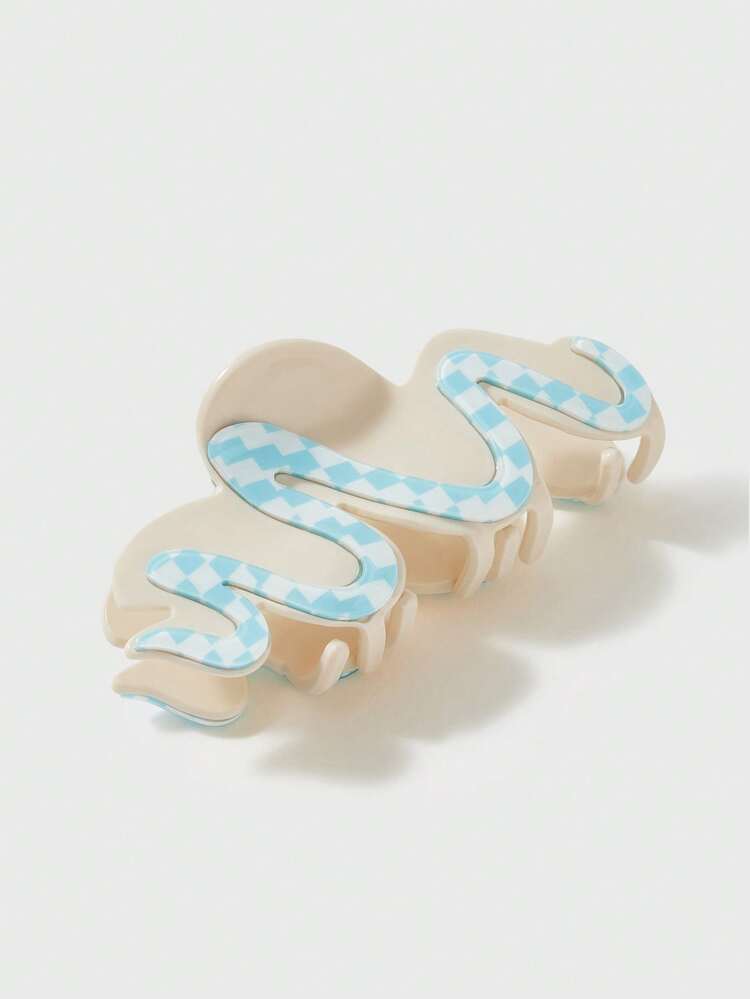 1pc Kids' Ripple Hair Clip