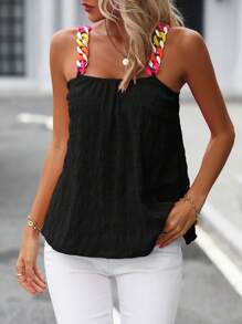 SHEIN VCAY Solid Cami Top