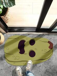 SHEIN Basic living 1pc Halloween Pumpkin Mat, Non-slip Decoration Mat - Multicolor - View 5