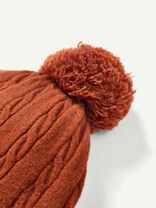 Cozy Pixies Baby Mädchen Pullover mit Buchstabe Flicken, Teddy Futter, & Strick Hose & Hut