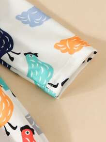 Cartoons Kleider für Mädchen im Babyalter - Beige - Übersicht 3