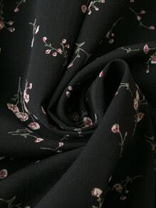 Breezaya 加大碎花印花 A 字裙 长款女装