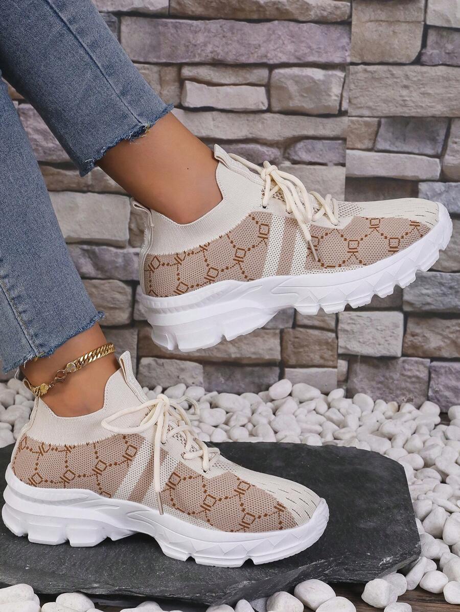 Women's Fashion Breathable Running Shoes, Versatile Casual Sneakers for