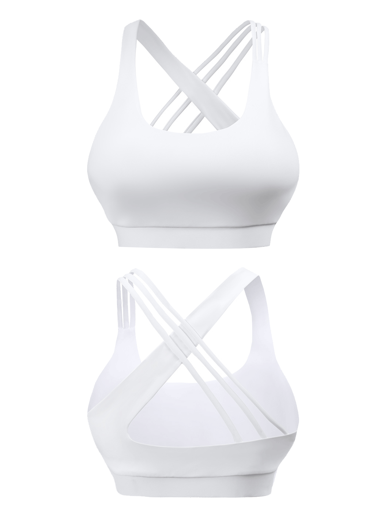 Criss Cross Back Sports Bra & Leggings Sports Set SHEIN USA