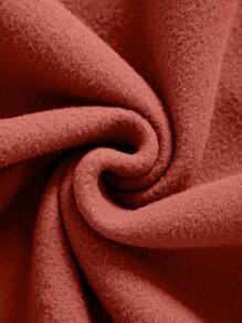 INAWLY Solid Thermal Lined Sweatshirt Graduation,Back To School Outfits,Graduation,Teacher Outfits For Women,Back To School Pullover Fall Outfit - Rusty Rose - View 6