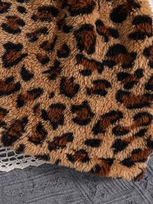 SHEIN Young Girl Letter Graphic Raglan Sleeve Sweatshirt & Bow Front Skirt - Multicolor - View 8