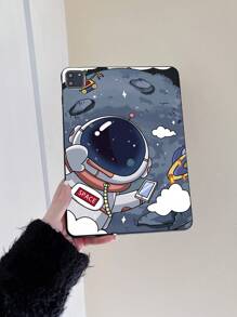 宇航員圖案保護套適用於iPad - 彩色 - 查看 4