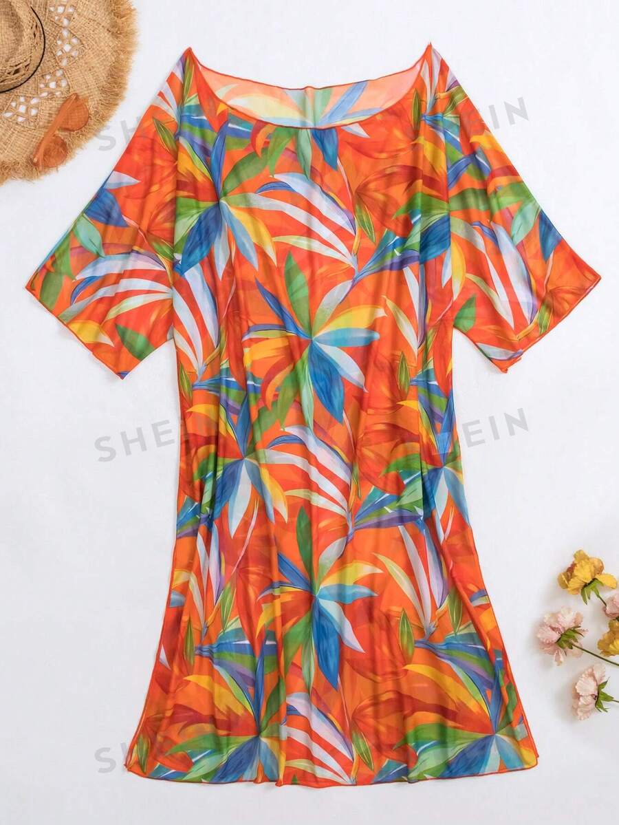 Tropical Print Cover Up Dress for Sale Australia New Collection Online