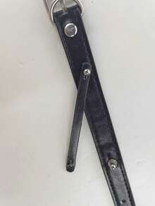 ROMWE 1pc Chain Bracelet - Black - View 3