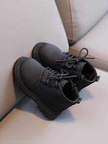 嬰兒靴英式透氣嬰兒摩托車靴