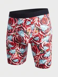 男士印花平角內褲 - 彩色 - 查看 3