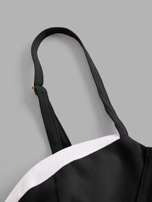 SHEIN ICON Áo camisole nữ đa năng, kiểu dáng thường ngày - màu đen - Xem 3