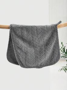 Madebyblanc 1 Pc Wheat Absorbent Quick Dry Coral Fleece Face Towel Home Bathroom Decor