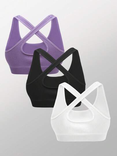 Easithlete Pack Criss Cross Back Sports BH view 2