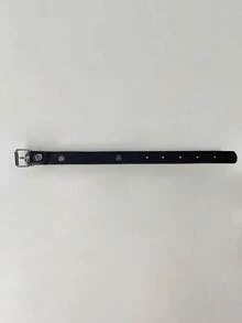 ROMWE 1pc Chain Bracelet - Black - View 4